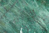 Polished Prase Chert (Dragon Stone) Slab - Australia #353705-1